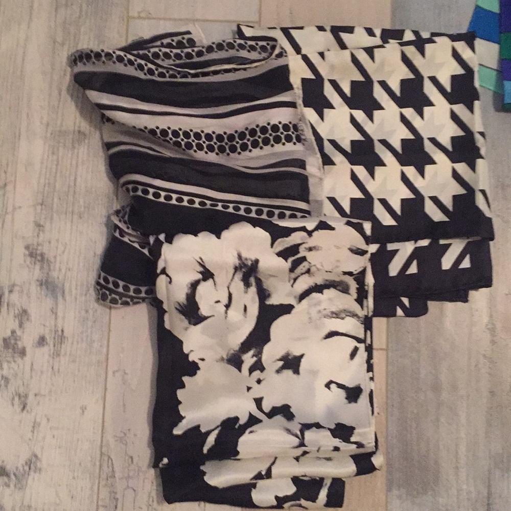 Anne Klein silk scarf jones scarf and fun scarf